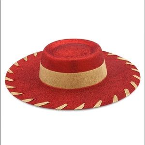 Disney Toy Story Jessie Red Cowgirl Cowboy Hat Costume Dress Up
